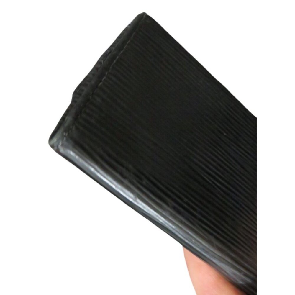 Louis Vuitton Black Nior Epi Italian Leather Multicles 6 Key Holder Case Wallet - Picture 11 of 12